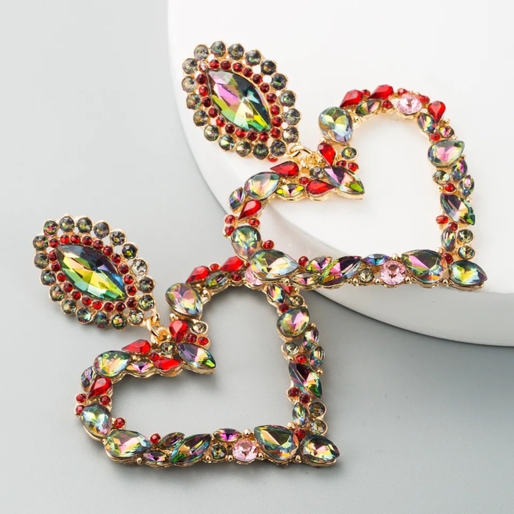 Heart earring fashion earrings